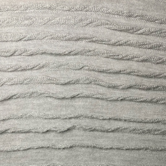 Gray Textured Lularoe Sarah Long Cardigan - Picture 7 of 8